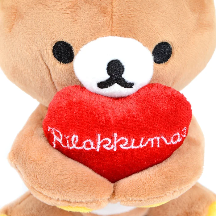 Rilakkuma Holding Heart Plush - Image 7